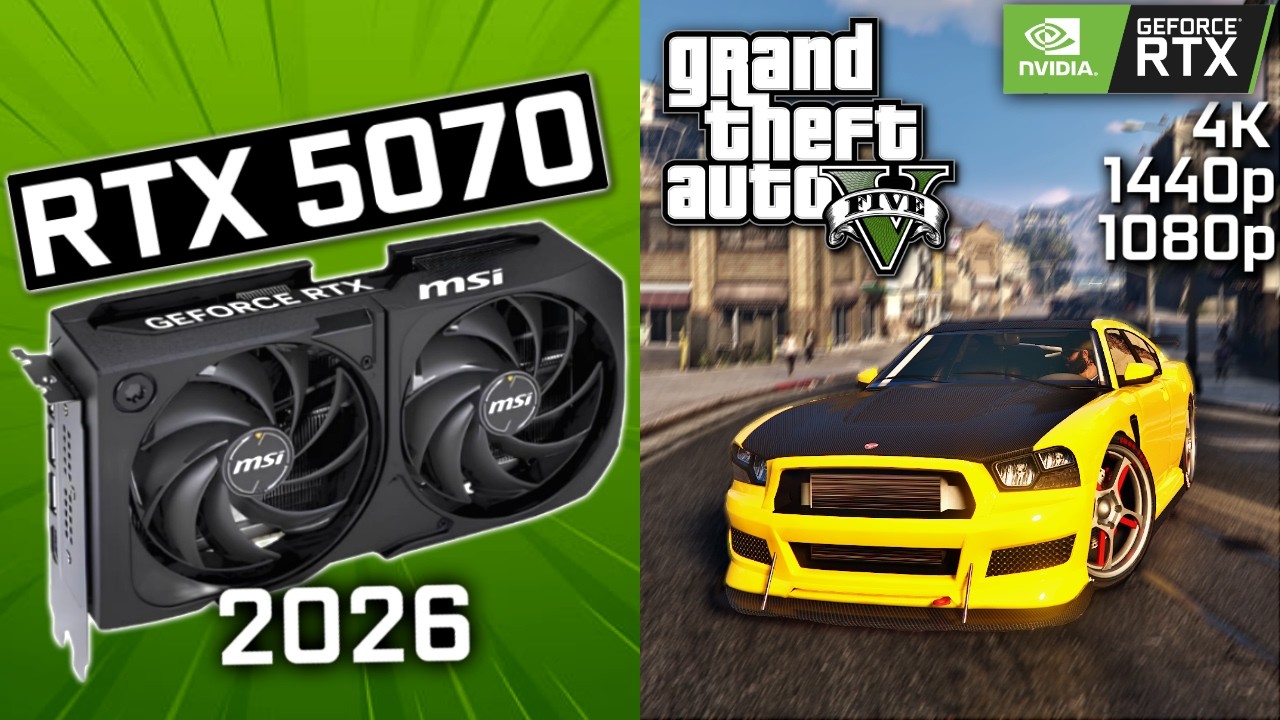 Compré la RTX 5070 para jugar la SAGA GTA... ¿Vale la pena?