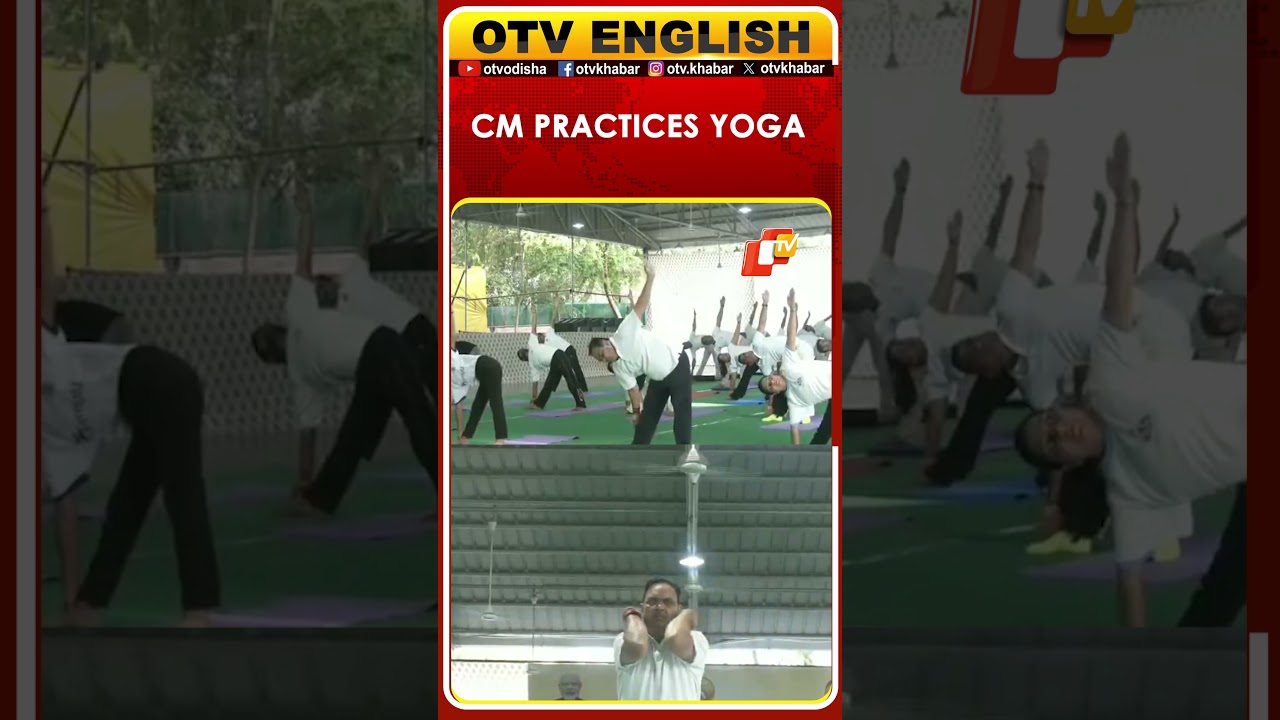 Rajasthan CM Bhajanlal Sharma Practices Yoga With RAC Police | OTV