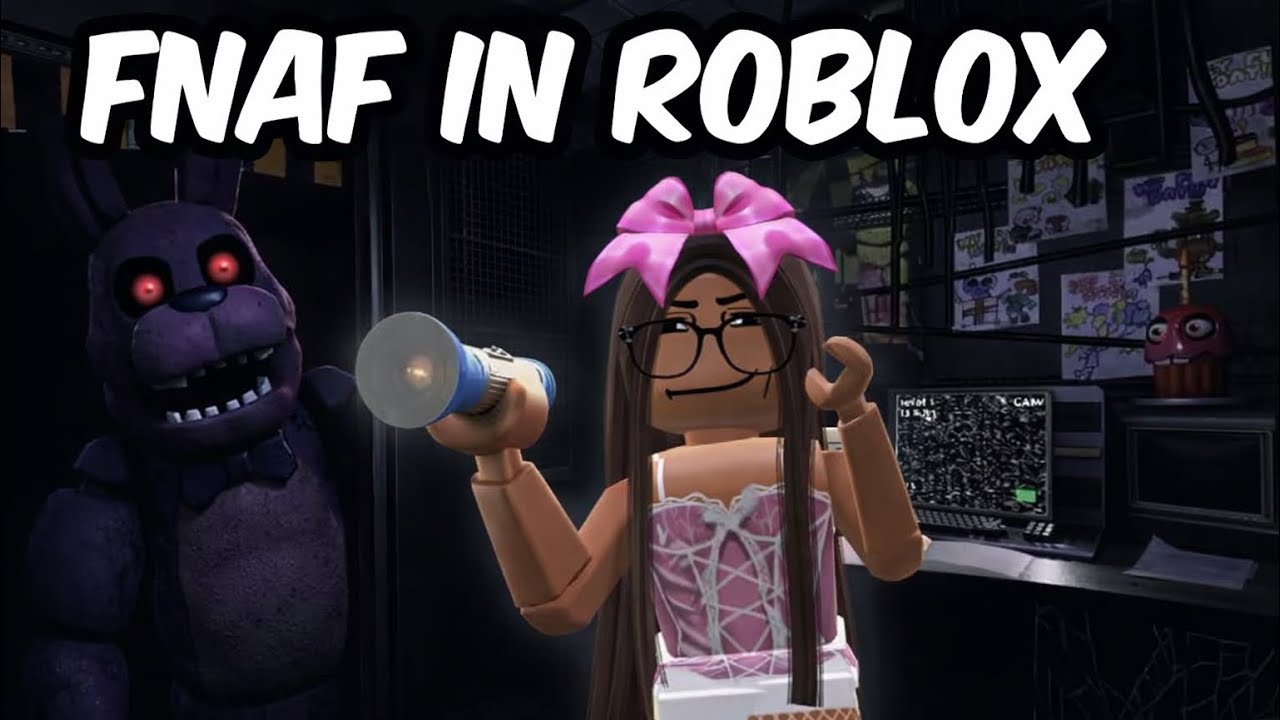 BONNIE was right outside the door… || Fanf roblox 