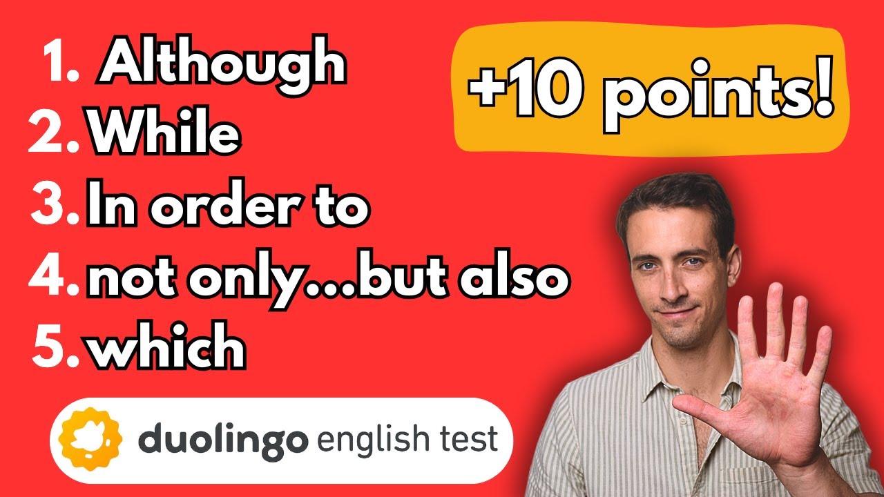 Составляйте сложные предложения (5 простых слов) — тест по английскому языку Duolingo