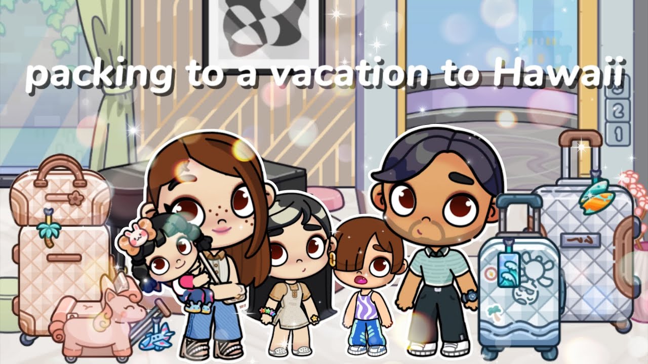 Packing to a vacation to Hawaii l Voiced l Avatar World