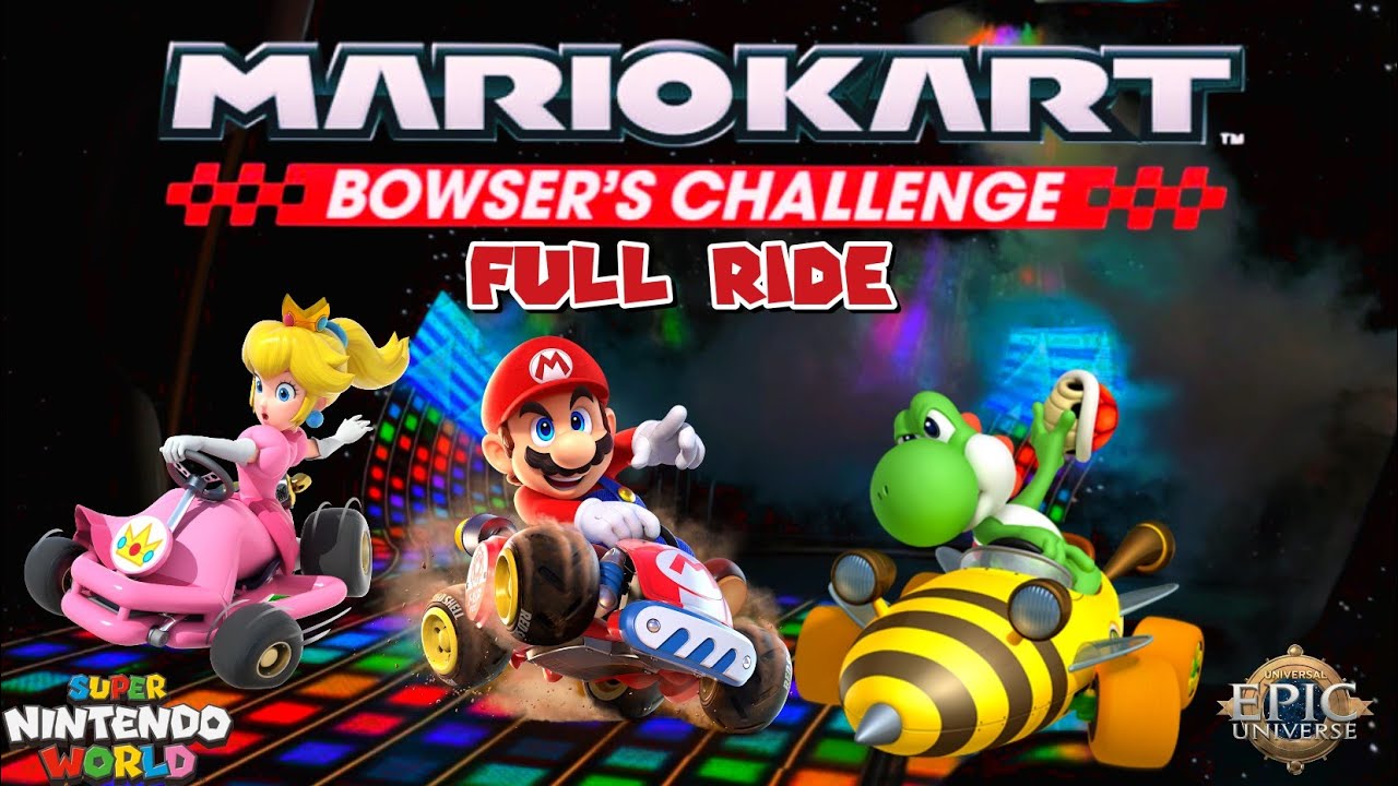 Mario Kart Bowser's Challenge Full Ride | Super Nintendo World | Epic Universe