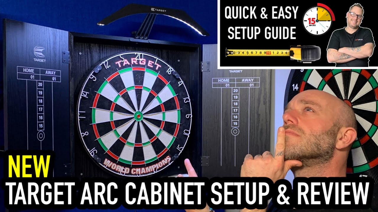 NEW 👀  TARGET ARC CABINET SETUP & REVIEW WITH GAV & ADAM