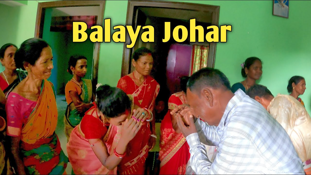 Balaya Johar santhali video || William vlogs