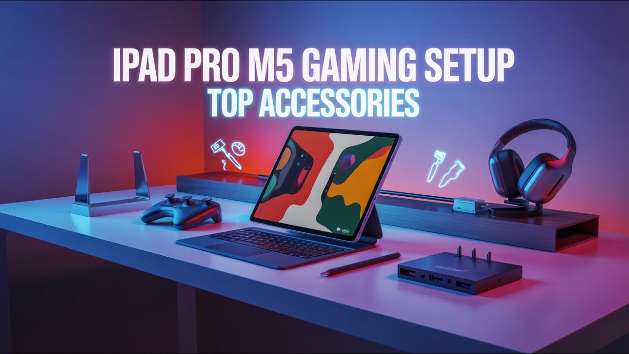 Игровая конфигурация iPad Pro M5 &mdash; лучшие аксессуары для максимальной производительности!