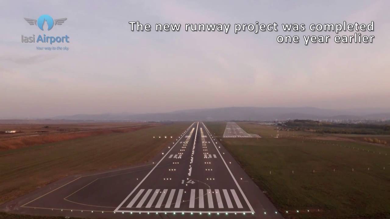 Prezentarea noii piste a Aeroportului International Iasi (2015)