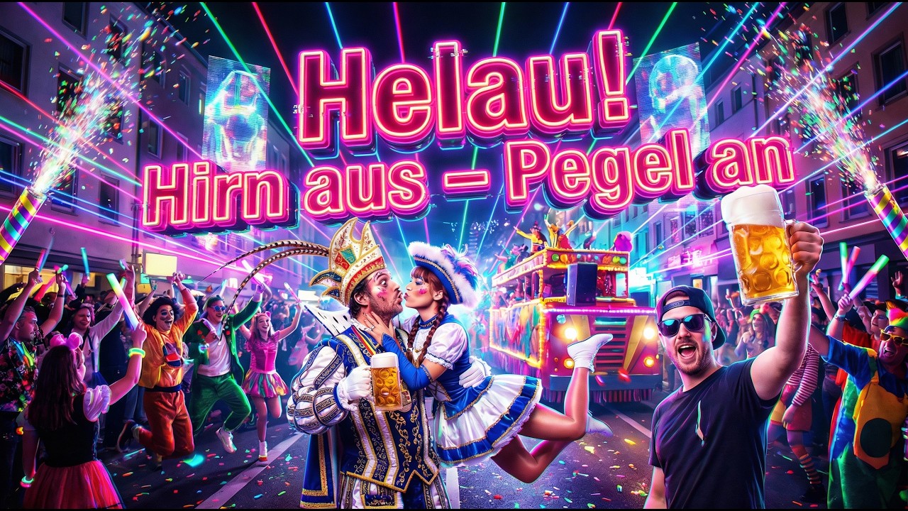 Bierzelt Allstars - Helau Hirn aus Pegel an (Offizielles Video) | BigPool Karneval