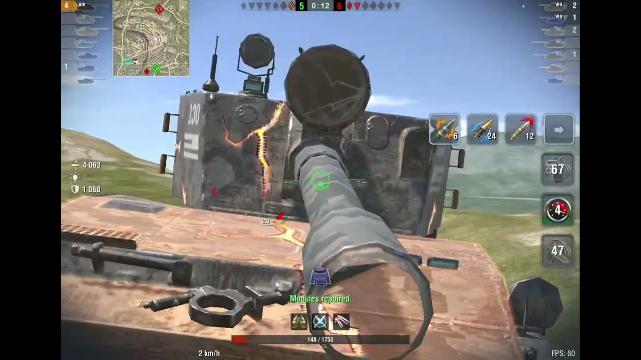 world of tanks blitz progetto CC55 Gameplay 