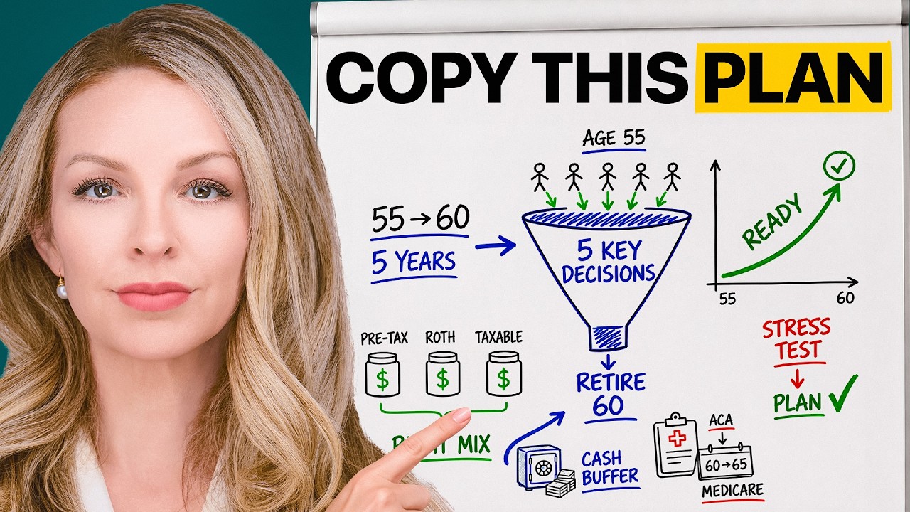 If You're 55, This Is the Exact Retirement Plan I'd Use to Retire by 60