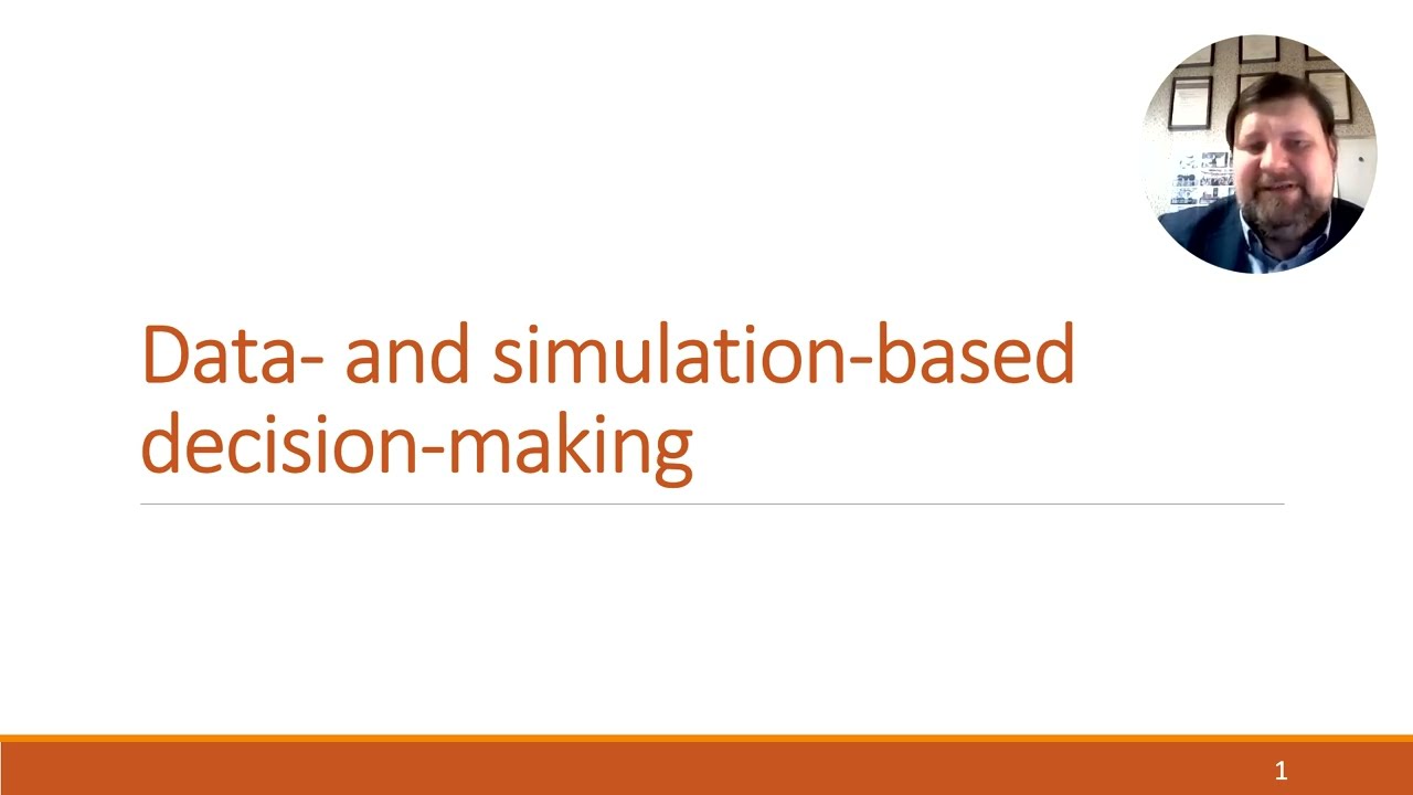 SMTL 05 Data- and simulation-based decision-making