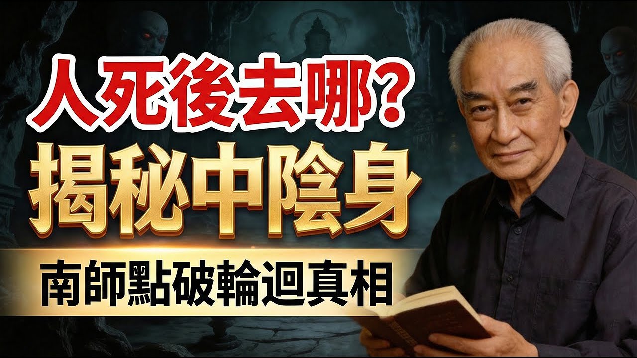南懷瑾:人死後究竟去了哪裡？下輩子還能不能再相見？南師含淚點破輪迴真相，聽懂的人都放下了！