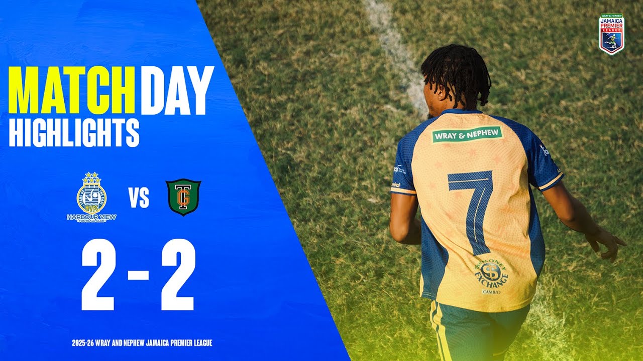 Harbour View FC 2-2 Tivoli Gardens FC | Jamaica Premier League Highlights