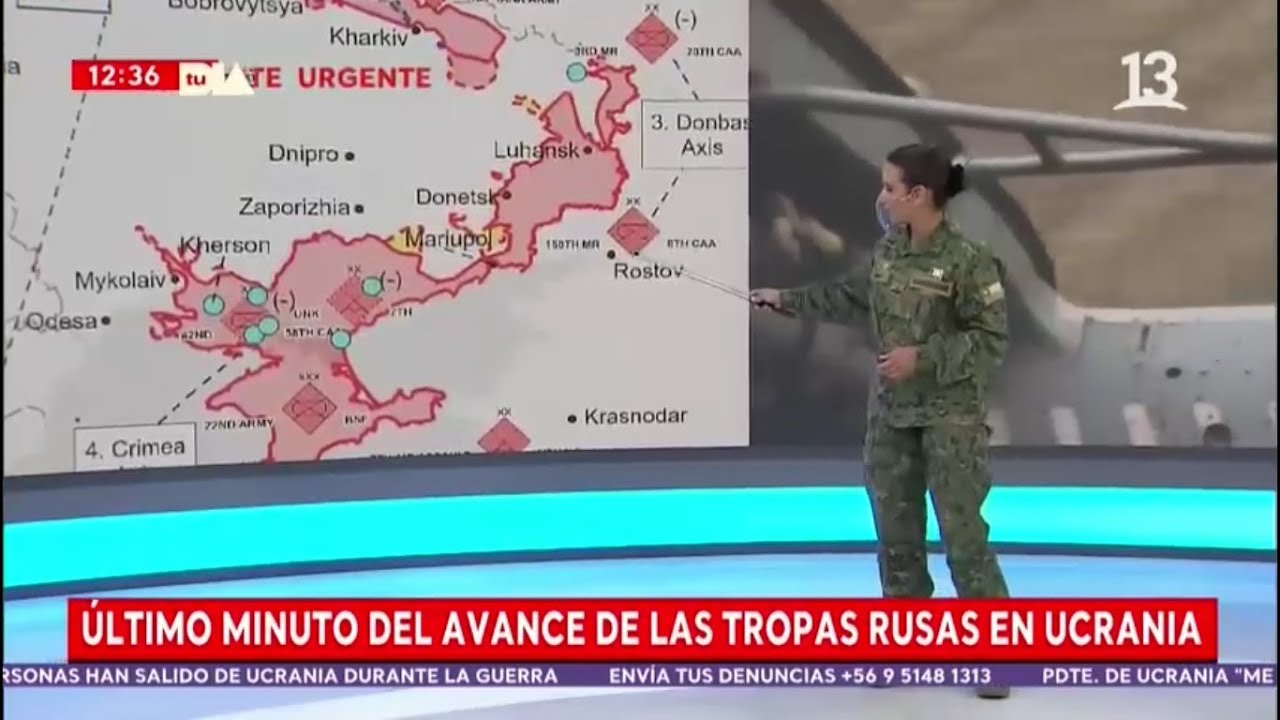 Entrevista a la Mayor Verónica Parra sobre el Conflicto Rusia-Ucrania