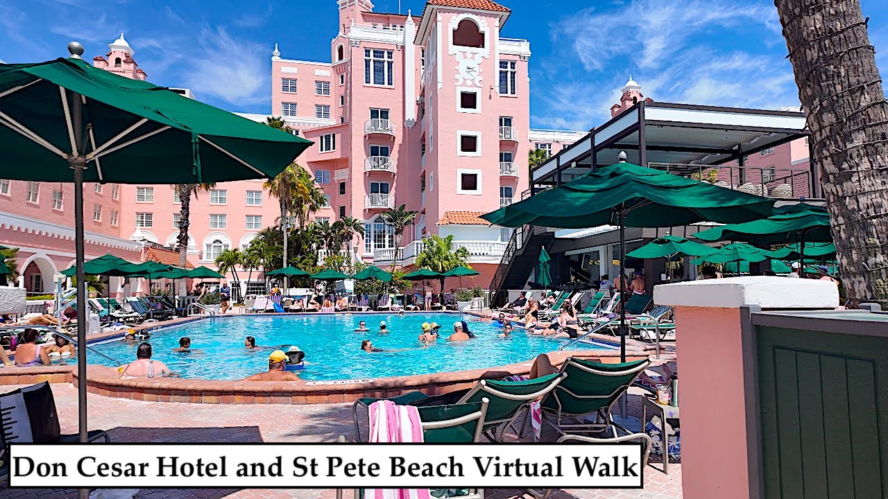 Don CeSar Hotel and St. Pete Beach Virtual Walk