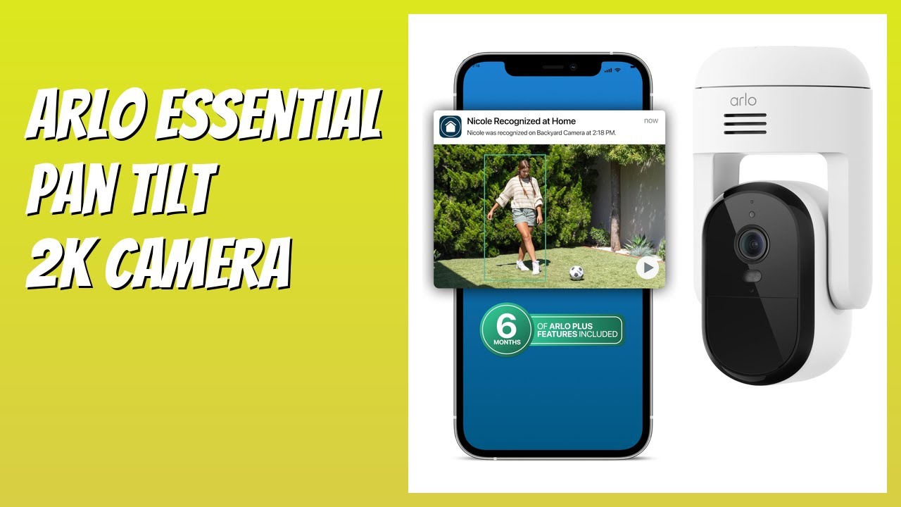 REVIEW (2026): Arlo Essential Pan Tilt 2K Camera. Features.