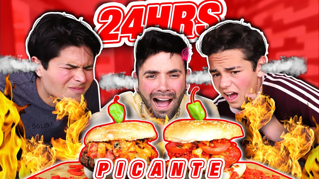 24 HORAS COMIENDO PICANTE 🌶