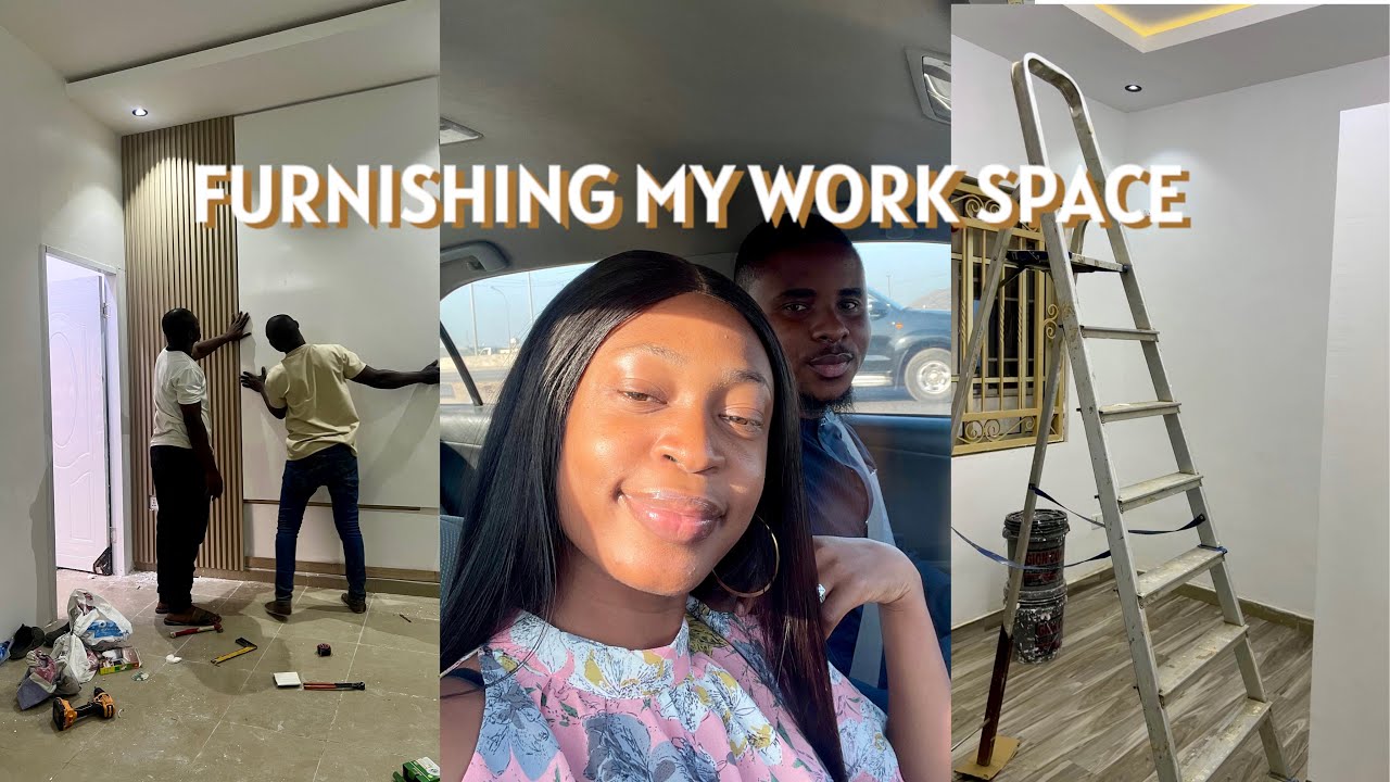 Furnishing my Office Space| Behind the Scenes of My Workshop.