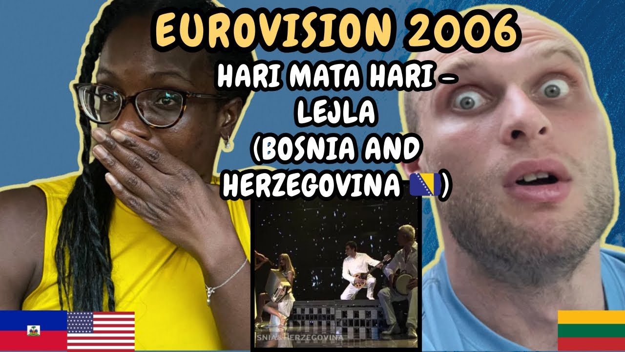 РЕАКЦИЯ НА ПЕСНЮ Hari Mata Hari - Lejla (Босния и Герцеговина 🇧🇦 Евровидение 2006) ПЕРВОЕ СЛУШАНИЕ