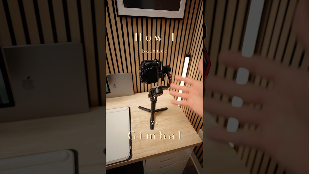 How I Balance my Gimbal 🎥