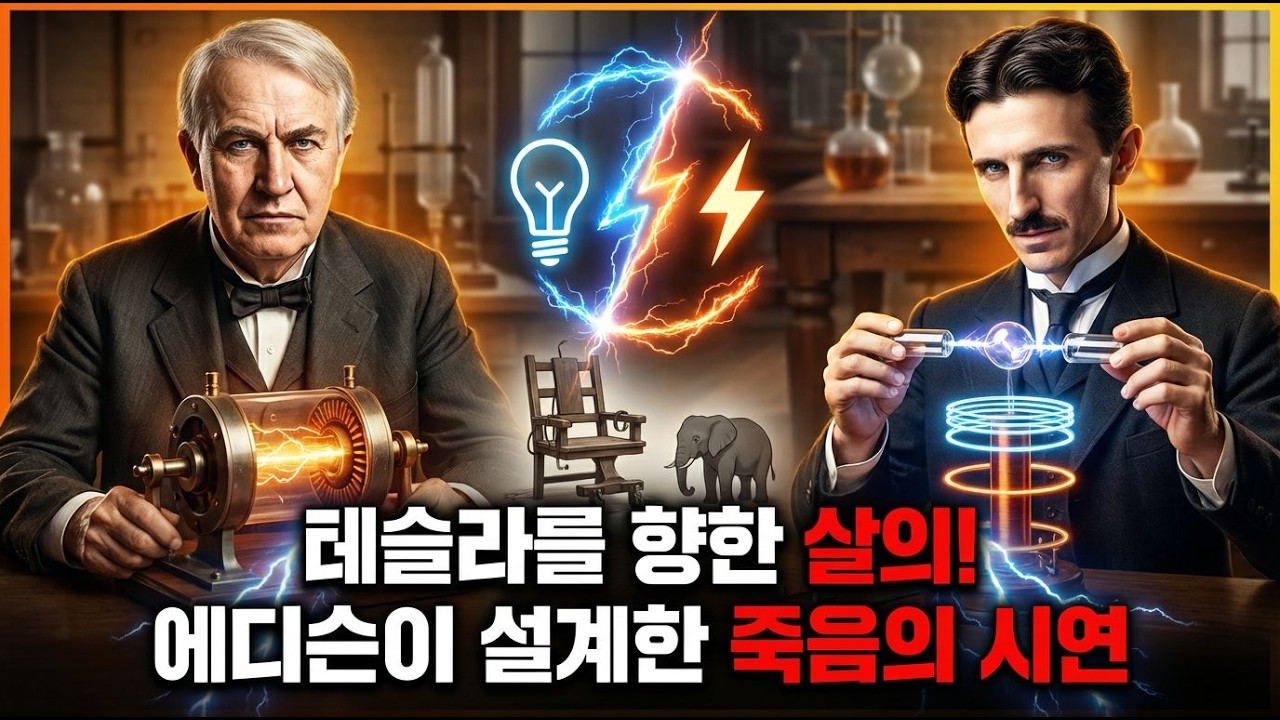 테슬라의 교류를 죽여라! 에디슨의 공포 마케팅 전말