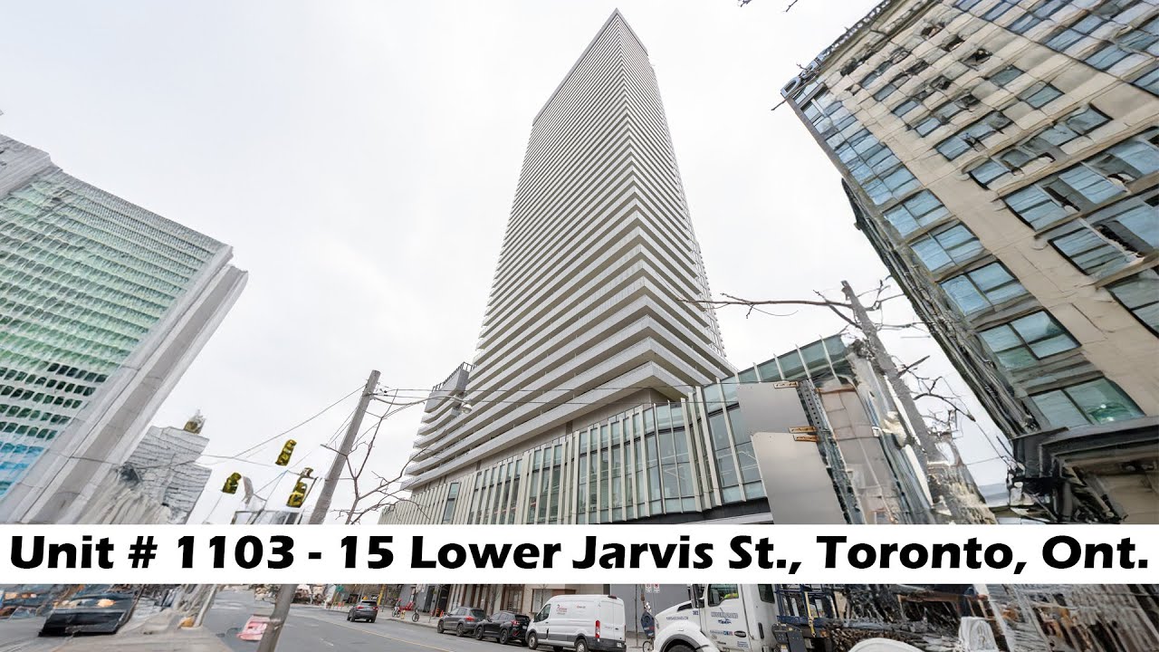 Unit # 1103 - 15 Lower Jarvis Street Toronto - High-rise Condo for sale
