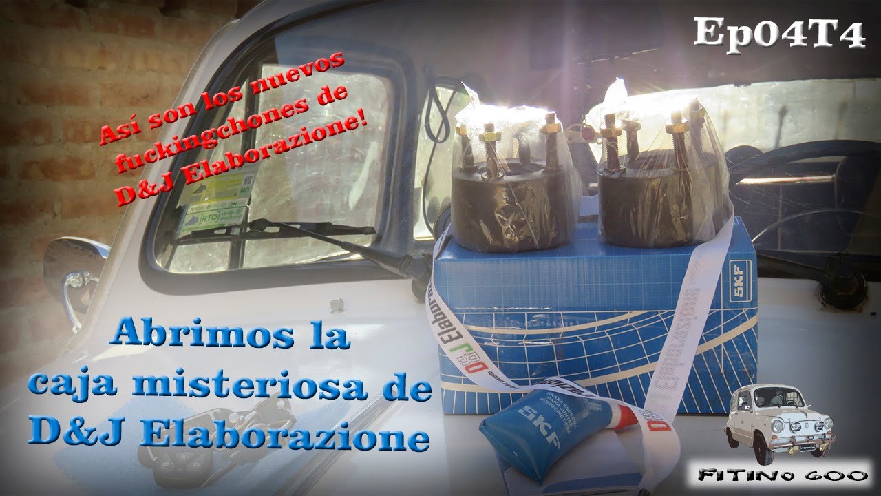 Así son las nuevas homocinéticas de D&J Elaborazione  Ep04T04 / #Fiat600 #Fitino600 #homocinéticas