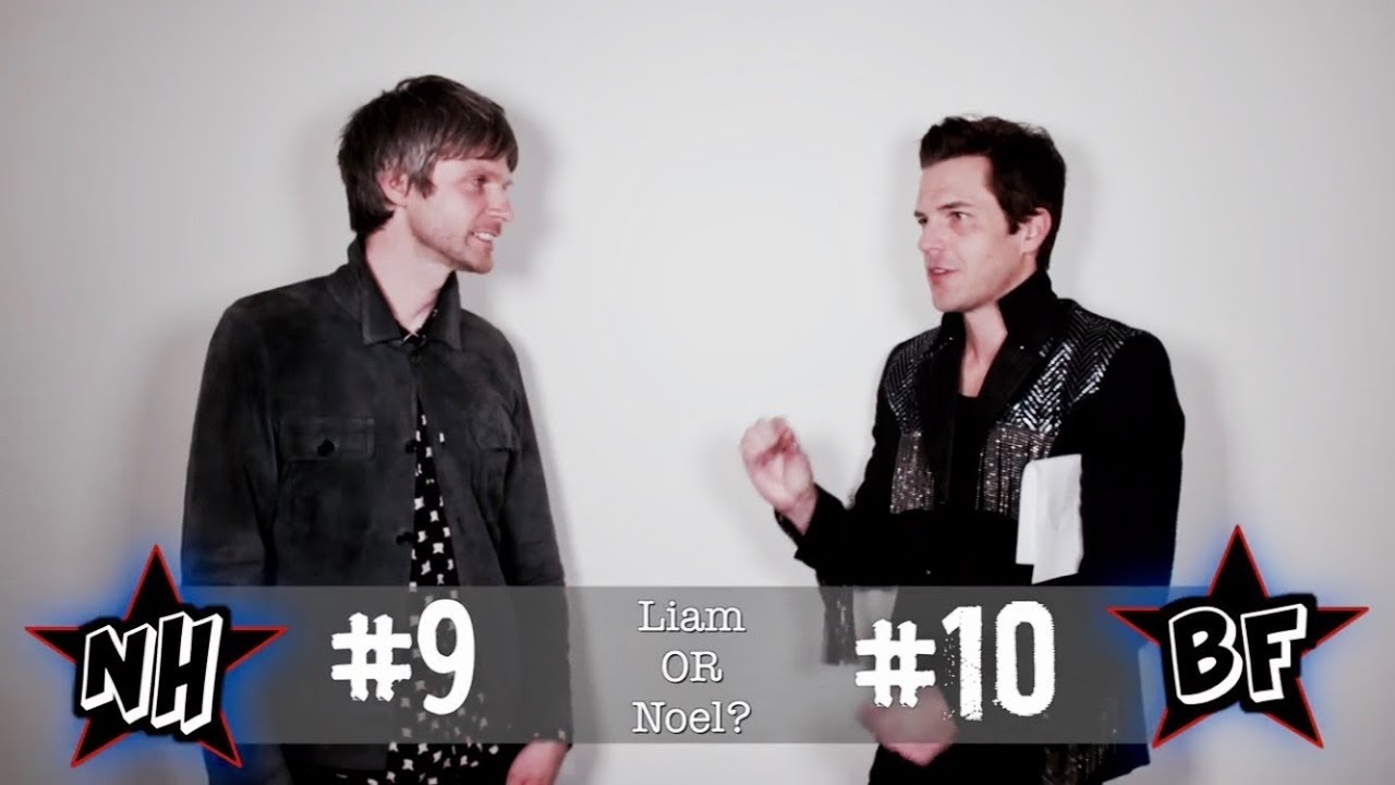 Backstage with Brandon Flowers & Nick JD Hodgson (ex Kaiser Chiefs)