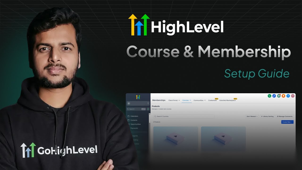 How to Build an Online Course Inside GoHighLevel (Full Walkthrough)