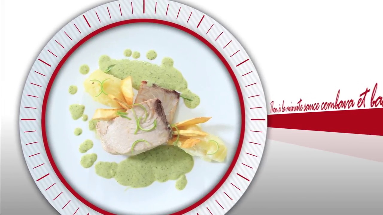 Les Minutes d'Andjizi - Thon &agrave; la minute sauce Combava