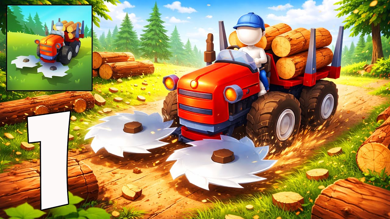 Lumber Harvest – Casual Gameplay – Forest Clearing & Wood Selling (iOS, Android)
