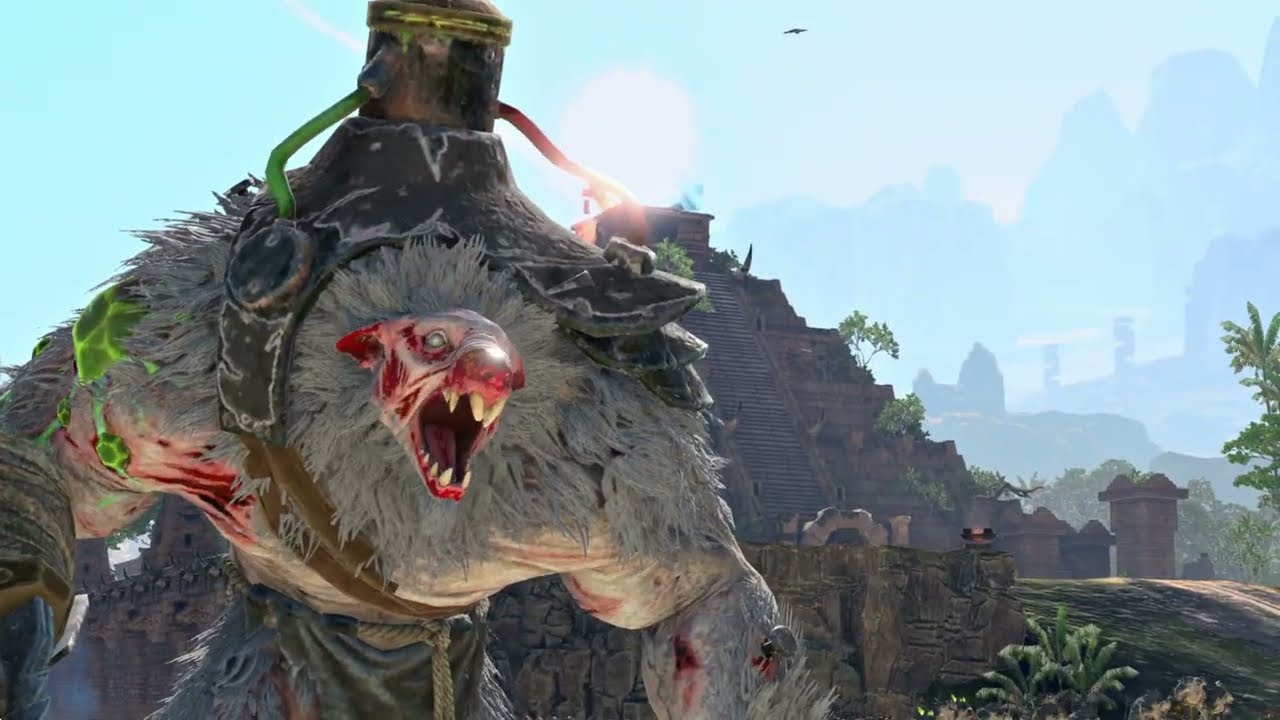 Crazy Total War: Warhammer 3 battle - Lizardmen VS Skaven