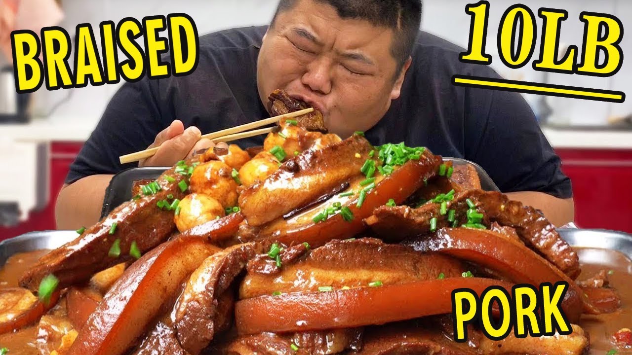 Brother Monkey makes 10 pounds of pork belly into 'handfuls of meat' and enjoys it