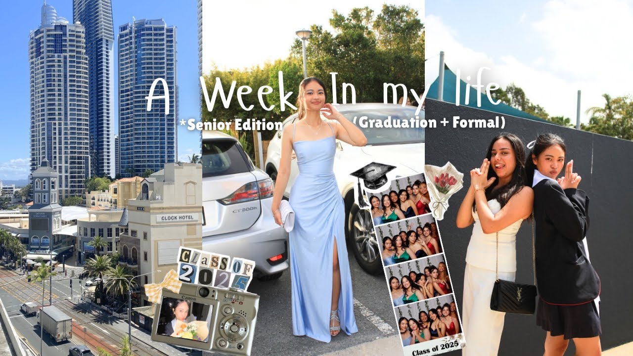 A week in my life🇦🇺 | Family bonding, Finally graduating🎓 & Senior Formal🤍