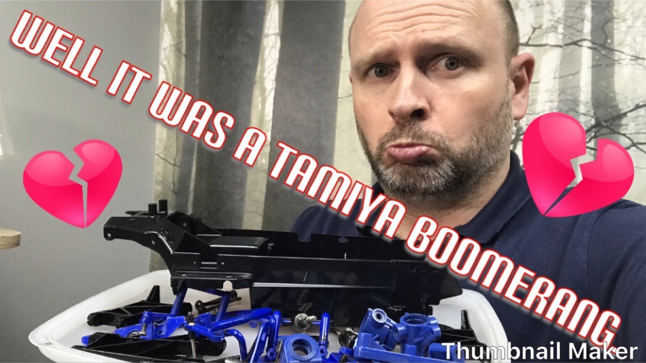 Vintage 1986 Tamiya Boomerang restoration - Part 2: Disassembly continues.