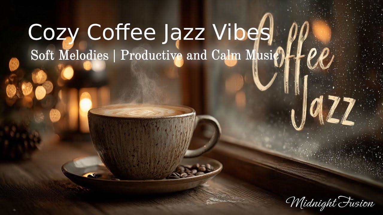 Cozy Coffee Jazz Vibes | Soft Melodies | Productive and Calm Music
