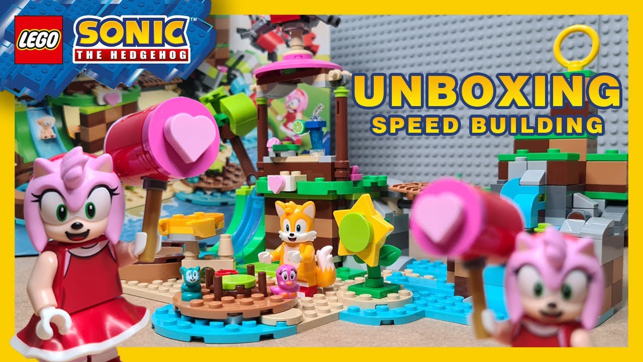 LEGO Amy's Animal Rescue Island (76992) Unboxing, Speed Building and Review 2023 ASMR