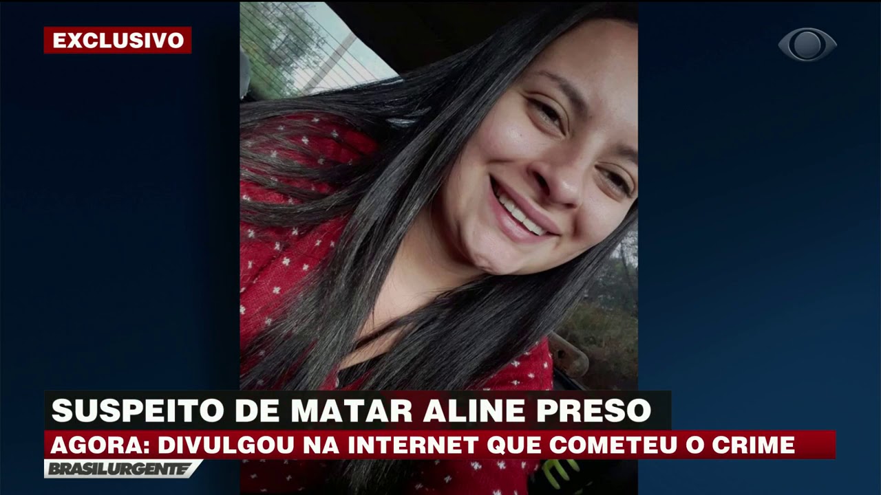 CASO ALINE: Postagem em rede social leva a polícia a ouvir suspeito