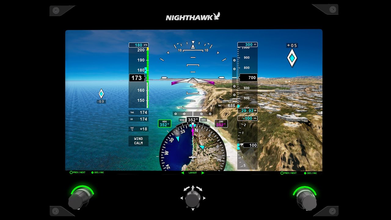 Nighthawk Flight Systems introduces Guardian avionics system