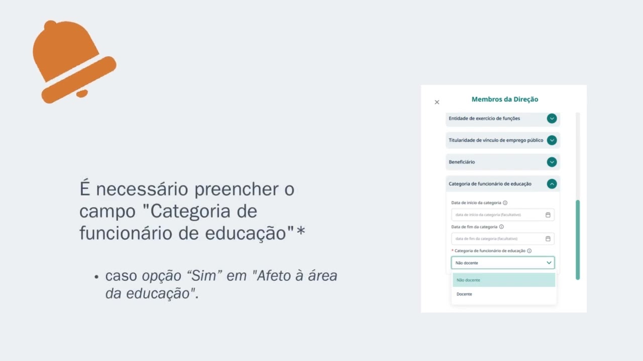 SIOE | Submissão dos Membros de Associação Sindical