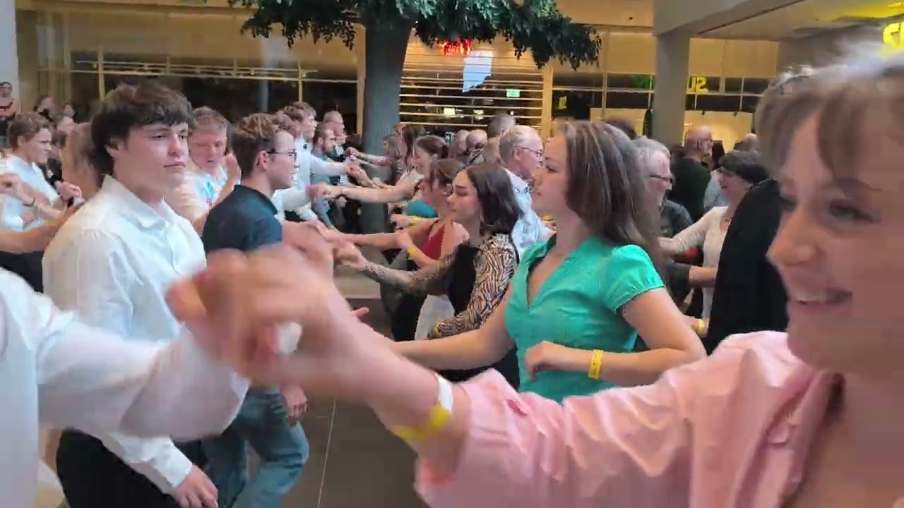 Welttanztag 2025 - Weltrekordversuch Bachata - Tanzschule Weise Block C
