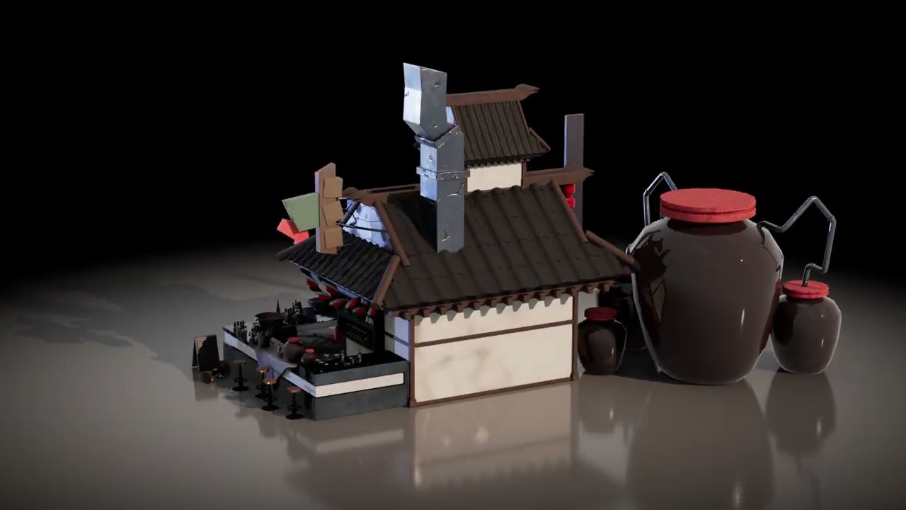 Cyberbar turntable