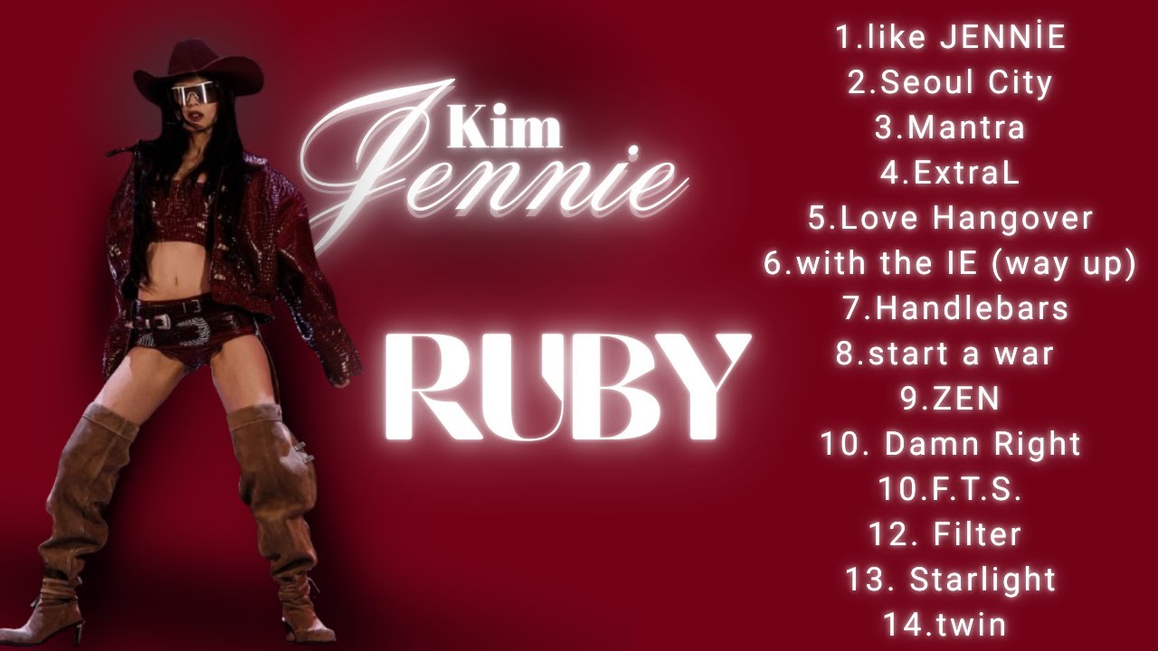 KİM JENNIE RUBY ALBUM – Full Album (All Songs) Playlist
