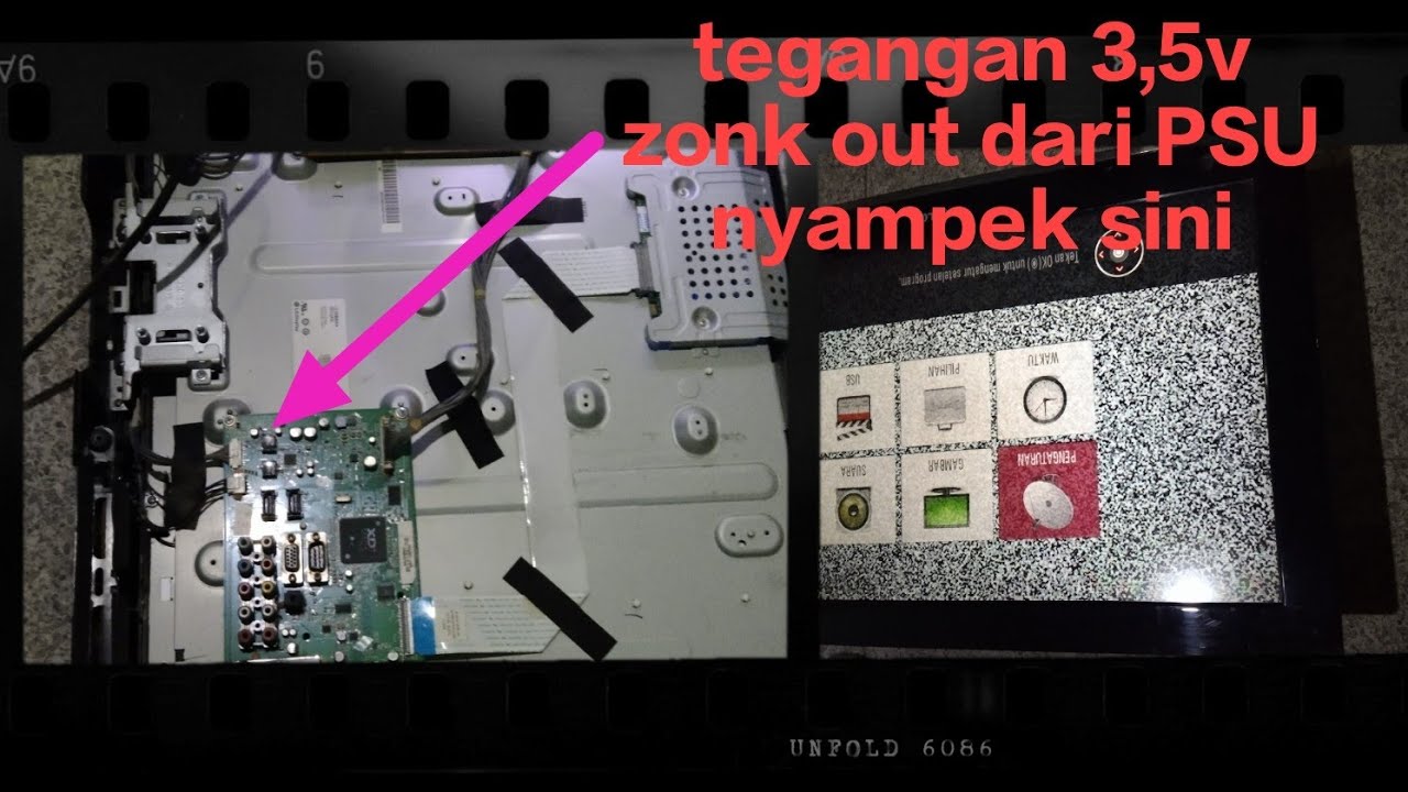 lcd LG 32lk311 mati /32lk313 mati/ 32lk310 mati/ 32ld330 mati lampu indikator tidak menyala