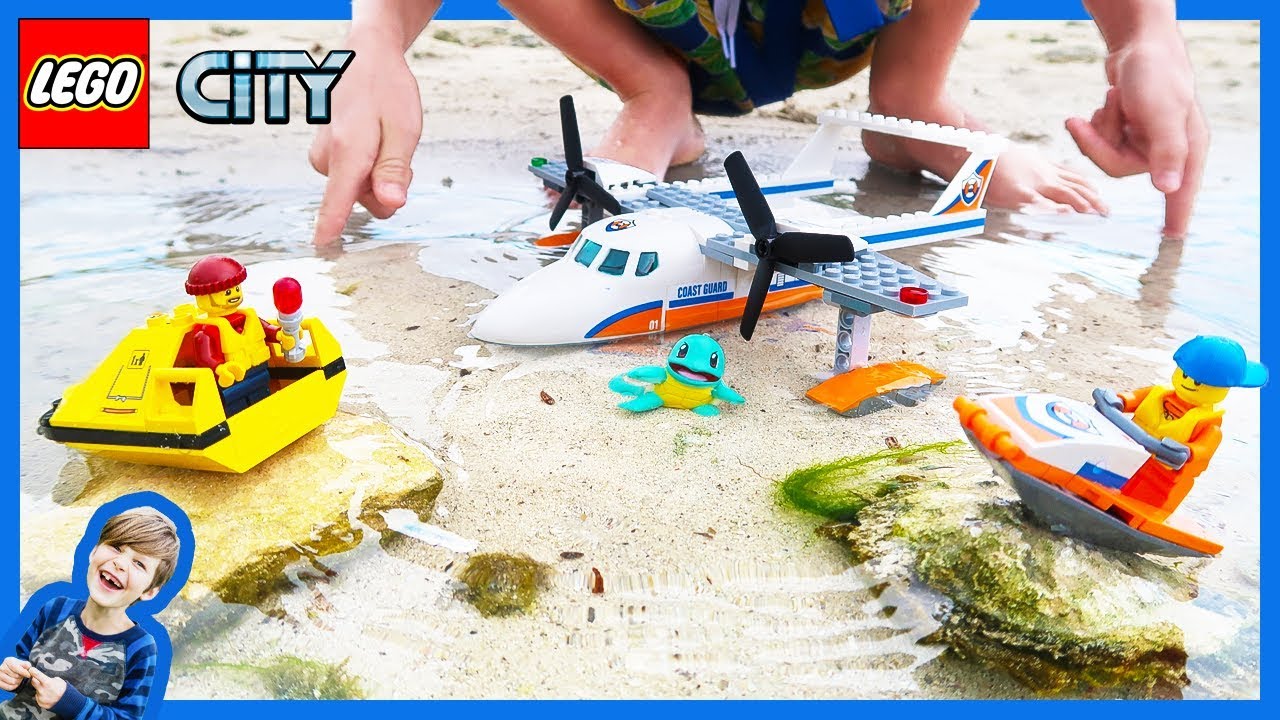 Lego City Coast Guard Sea Plane Rescue!