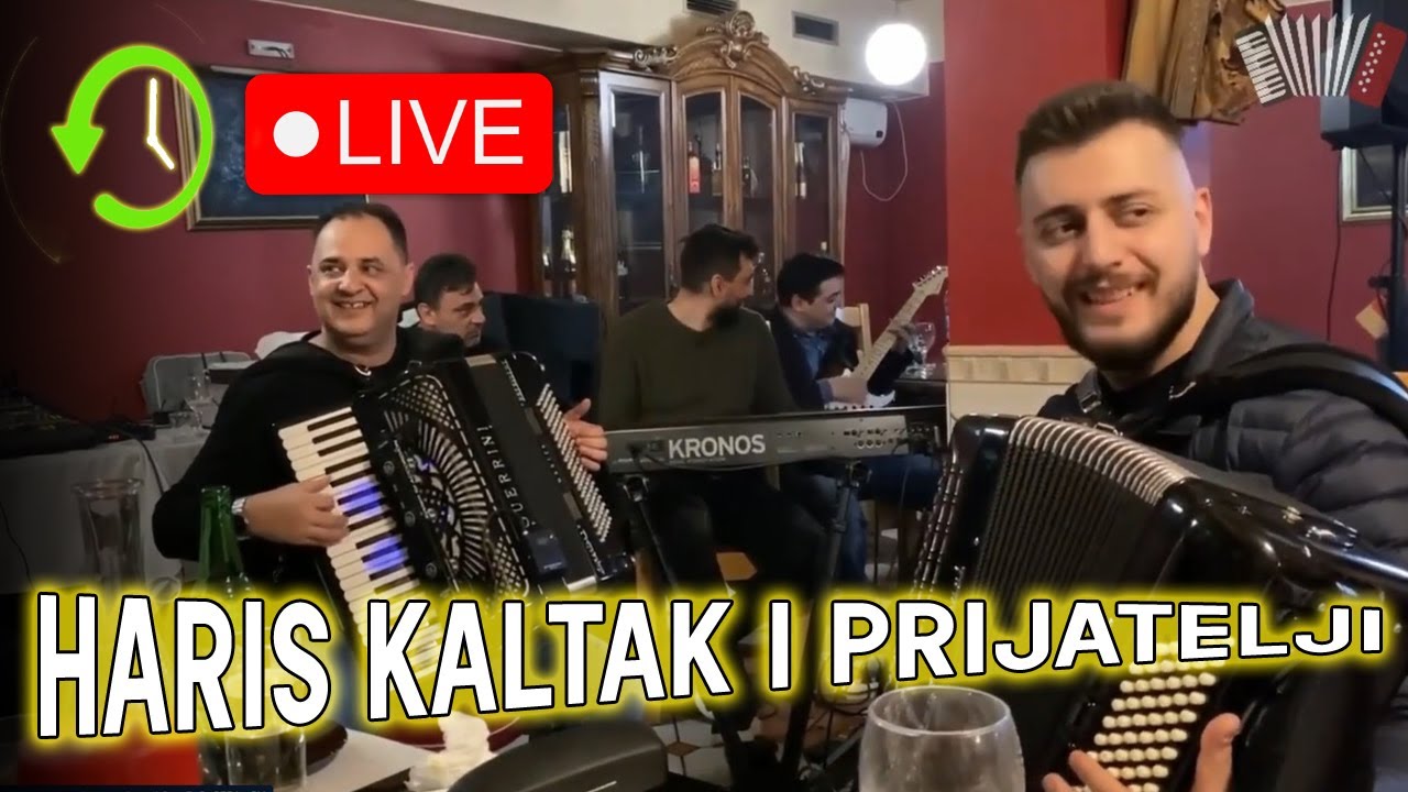 🎹 Haris Kaltak ᴴᴰ ┇ 🎤🎵 Druzenje sa Prijateljima i Kolegama ┇ HARMONIKA