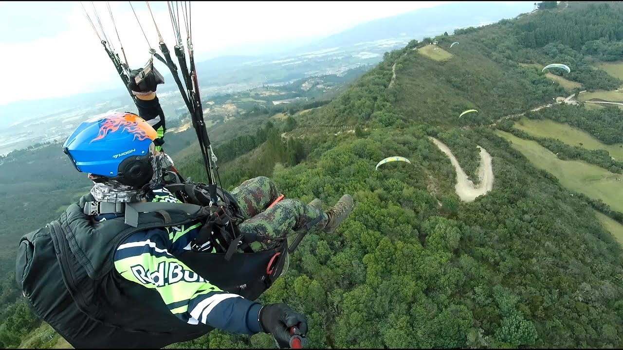 El mejor lugar de vuelo cerca de Bogotá, Parapente Guatavita.