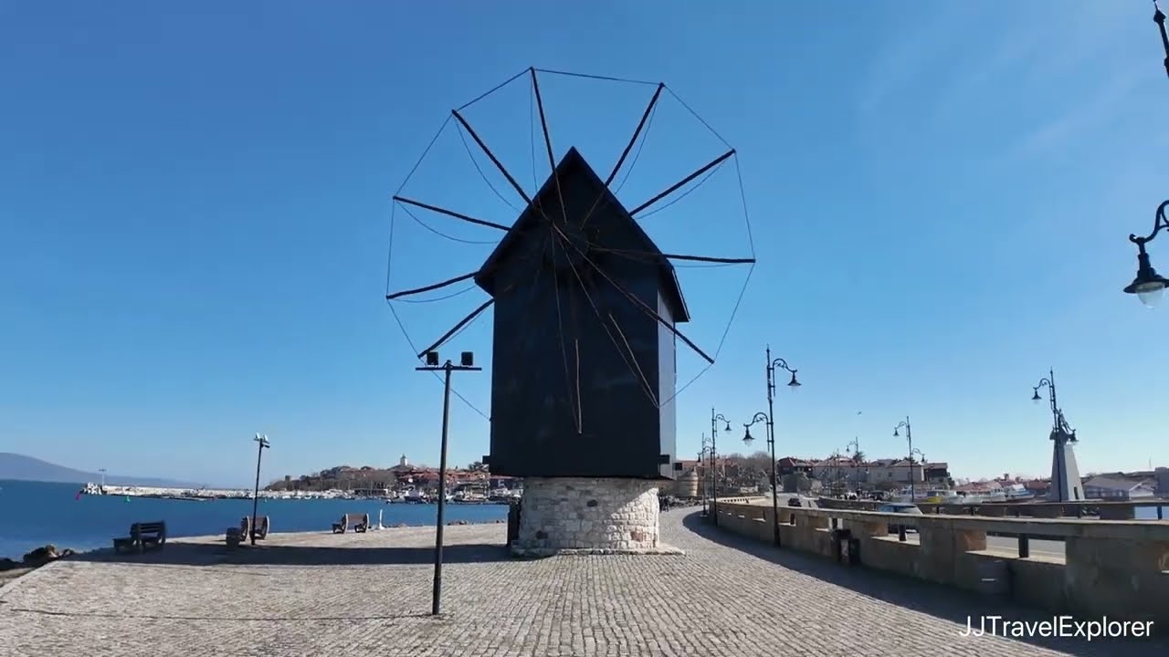 4K Nessebar Old  Town  at  St.Valentine  2026