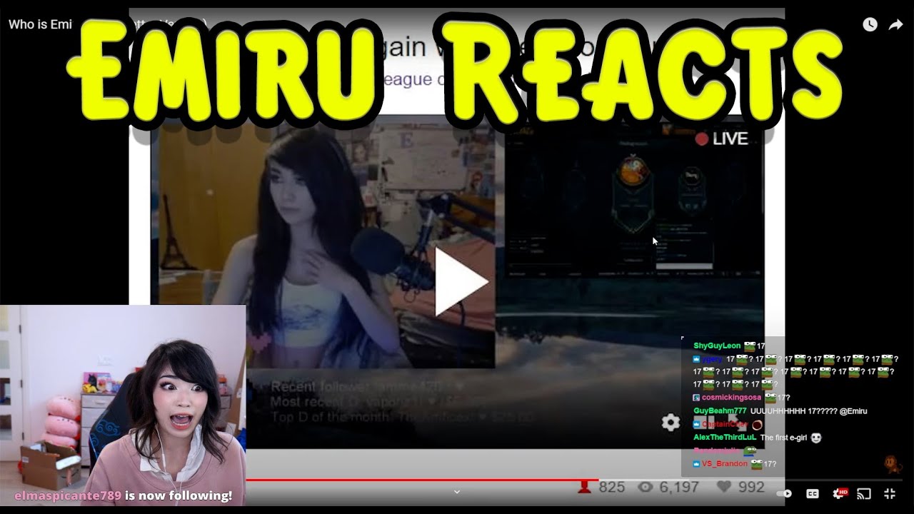 Emiru Reacts to "Who is Emiru (The Better Version)" with 15,600 Viewers