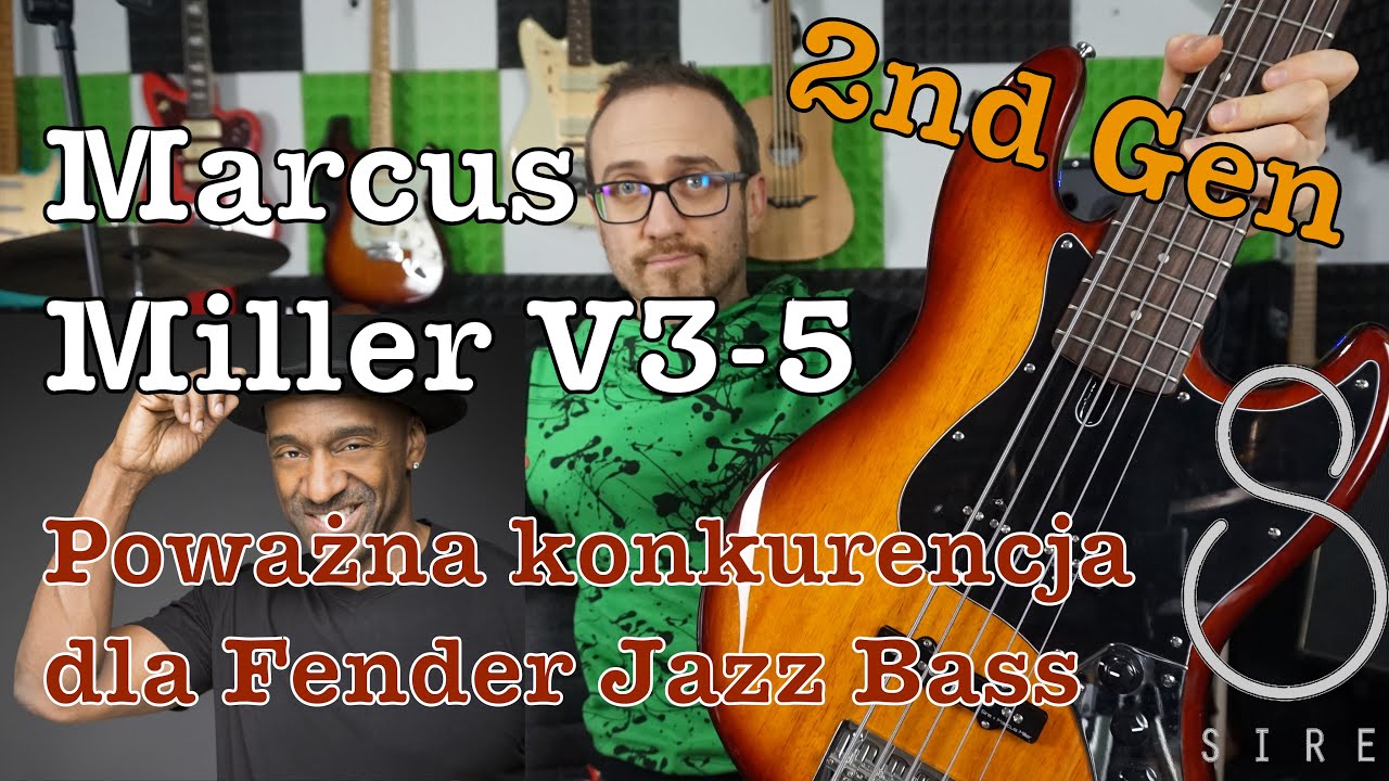 Sire Marcus Miller V3-5 TS 2nd Gen - Mega aktywny/pasywny jazz bass za śmieszne pieniądze!