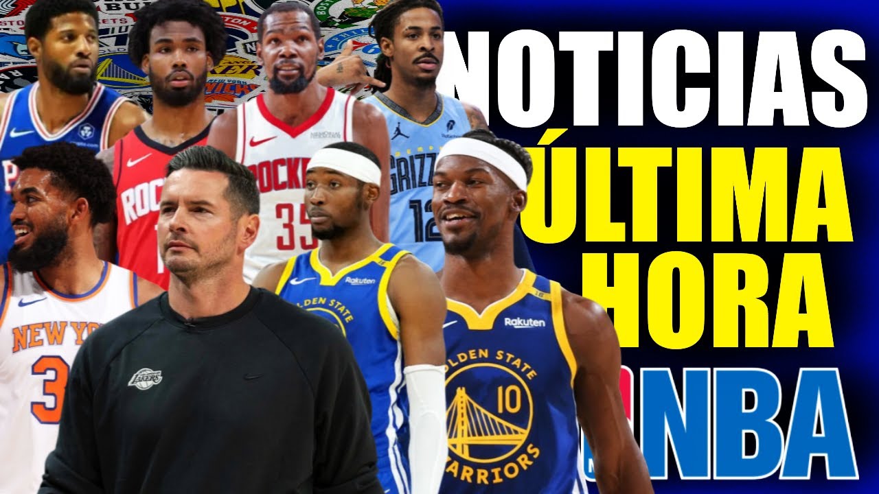Warriors ⌛ Butler 🔥 DECISIONES en Houston 💣 Redick ¿? 🤔 KAT 🤣 Morant 🤑 ULTIMA HORA NBA NOTICIAS